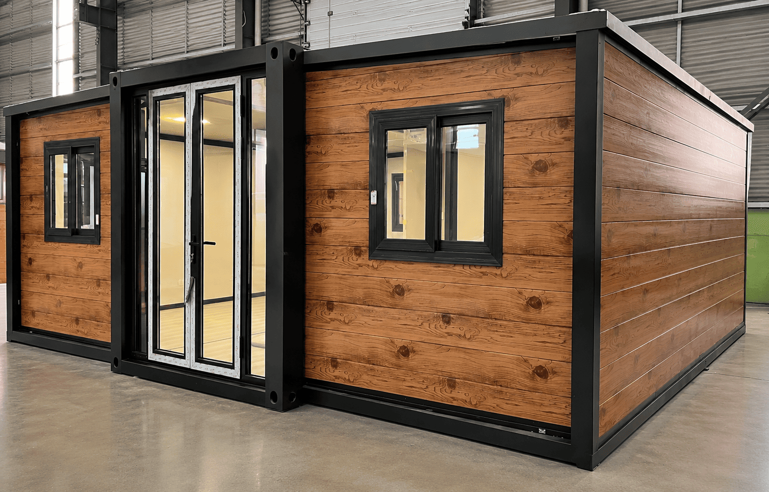 Casa Box 20 l&aacute;b bőv&iacute;thető kont&eacute;nerh&aacute;z | Teljesen felszerelt 2 h&aacute;l&oacute;szoba