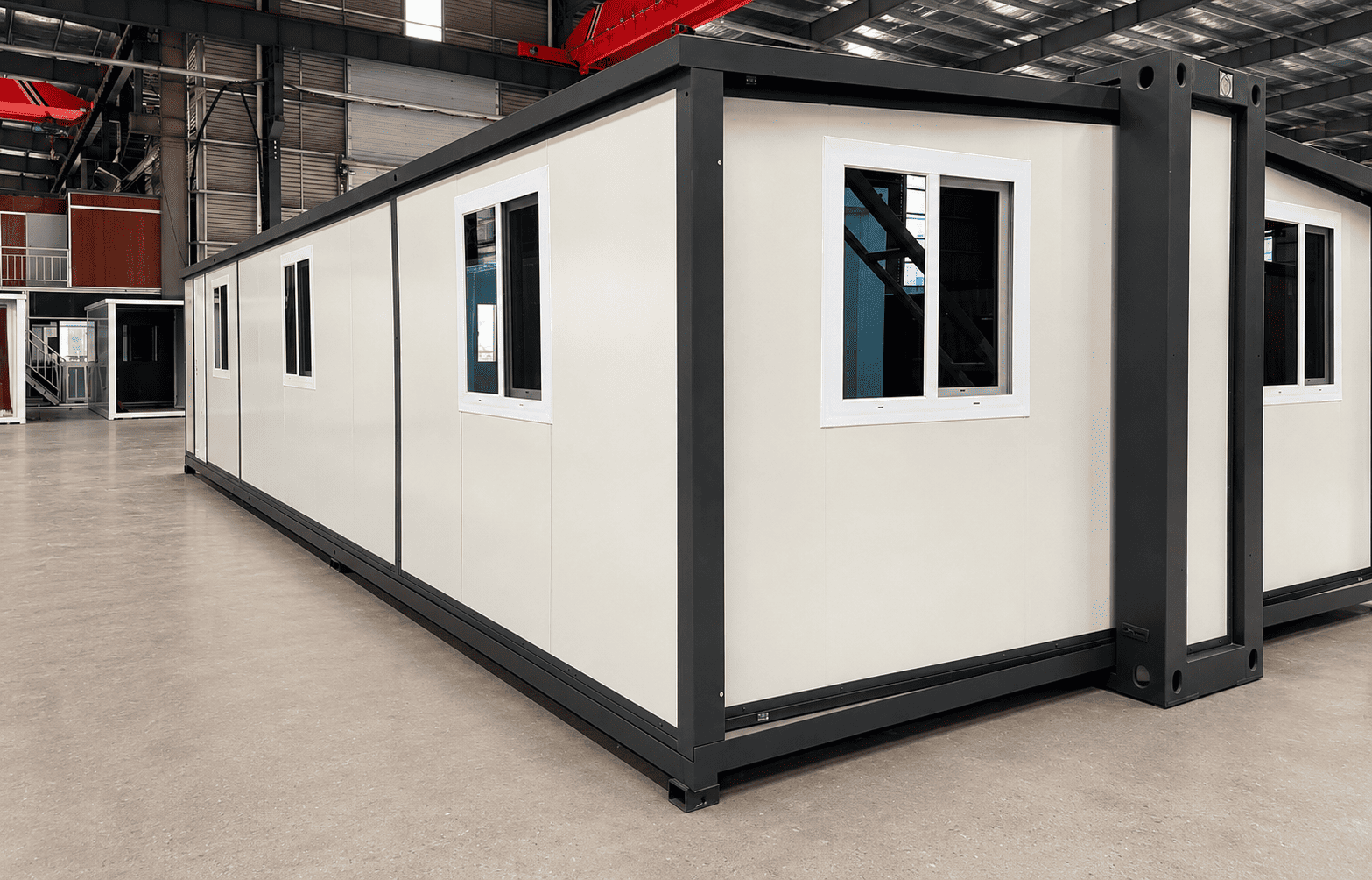 Casa Box 40ft F700 bőv&iacute;thető kont&eacute;nerh&aacute;z | Clean White Modular Clinic