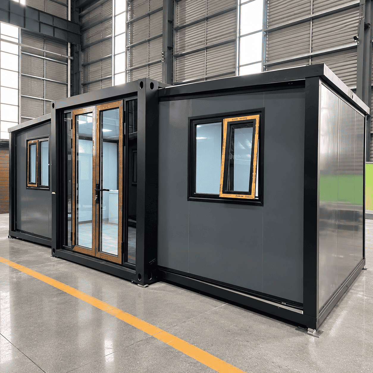 Casa Box 10 l&aacute;b kibőv&iacute;thető kont&eacute;ner Kezdőlap | Modern fekete keret panel